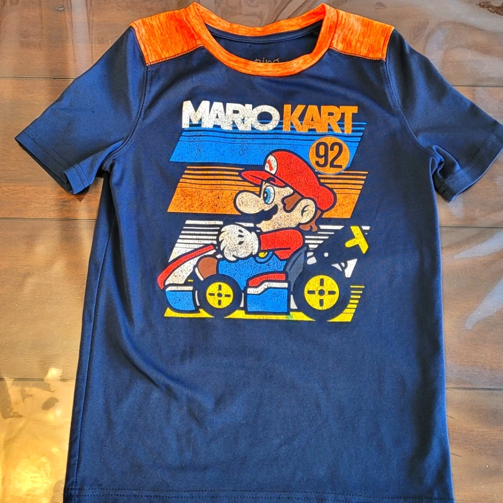 Jumping Beans Boys Size 7 Active Mario Kart T-Shirt